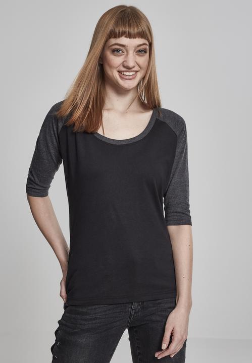 Actual product image Urban Classics Ladies 3/4 Contrast Raglan Tee (XS)