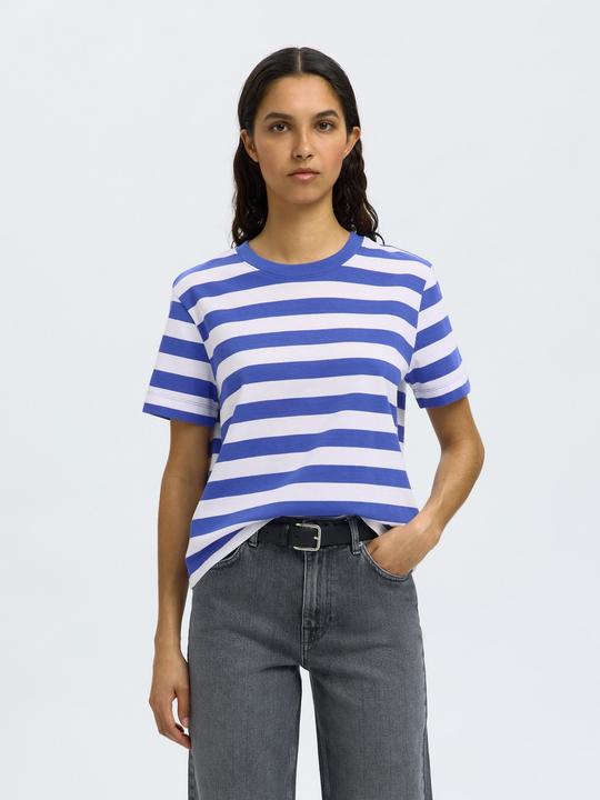 Immagine prodotto Selected Femme Slfessential Ss Striped Boxy Tee Noos (XL)