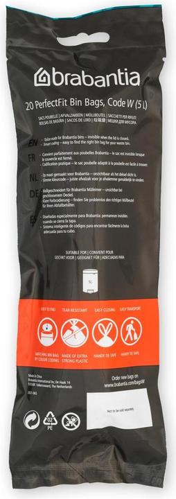 Image du produit Brabantia PerfectFit (20 x, 5 l)