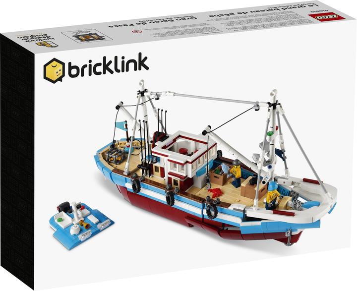 Image du produit LEGO Bricklink Grand bateau de pêche 910010 (910010)