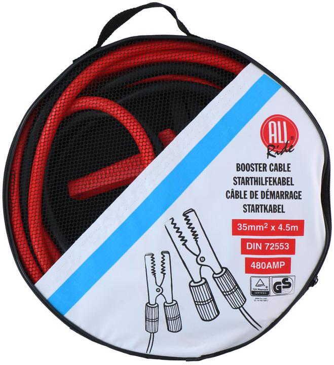 Actual product image All Ride Booster cable 35mm 480A 2x4.5m