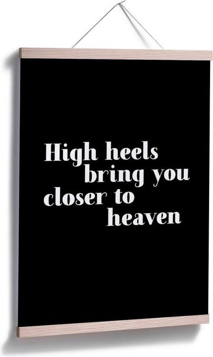 Actual product image Trenddeko High heels bring you closer (24 x 30 cm)