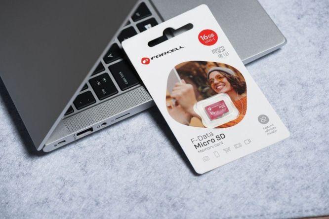 Immagine prodotto Forcell Memory cards F-DATA memory card 16GB UHS-I U3 class 10 (16 GB, microSDHC, U3, UHS-I)