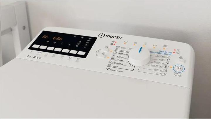 Actual product image Indesit Washing machine BTW B7220P EU/N (7 kg, Upwards, EU plug)