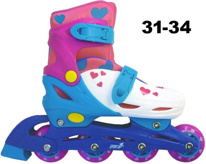 Power Play Sport1 "Easy Roller" Pink inlinere Rulleskøjter til børn str. 31-34 (32)