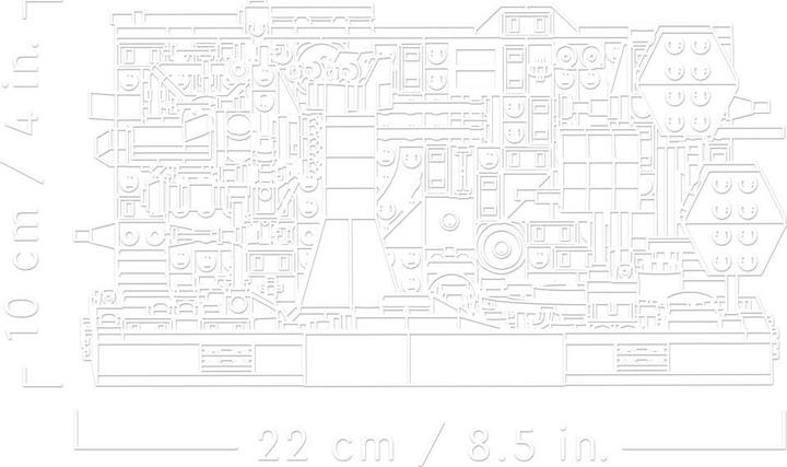 Image du produit LEGO Diorama Death Star Trench Run (75329, LEGO Star Wars)