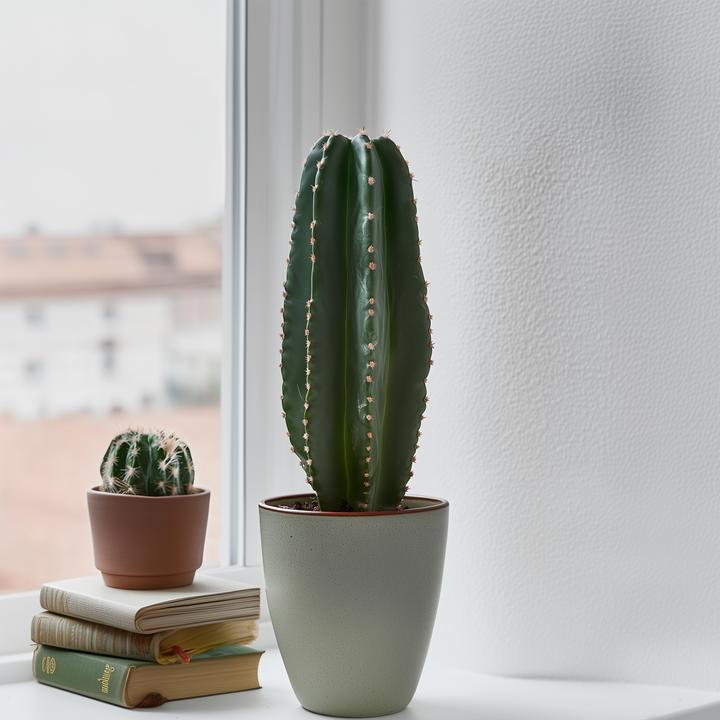 Actual product image Plant in a Box Euphorbia ingens - Cowboy cactus (40 cm)