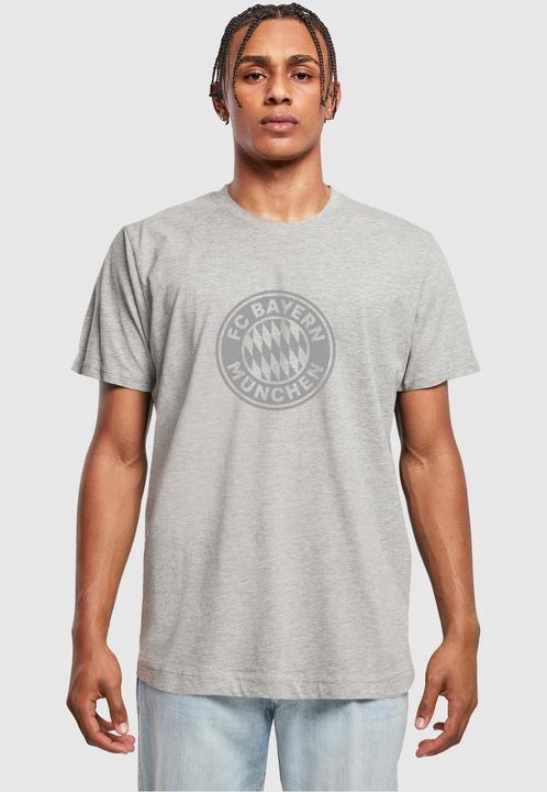Actual product image FC Bayern München FC Bayern Tonal Logo for grey colours T-Shirt Round Neck - 117957 (L)