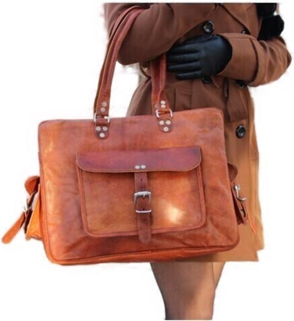 Actual product image Saora Nomade1 business bag/handbag/shopper genuine leather