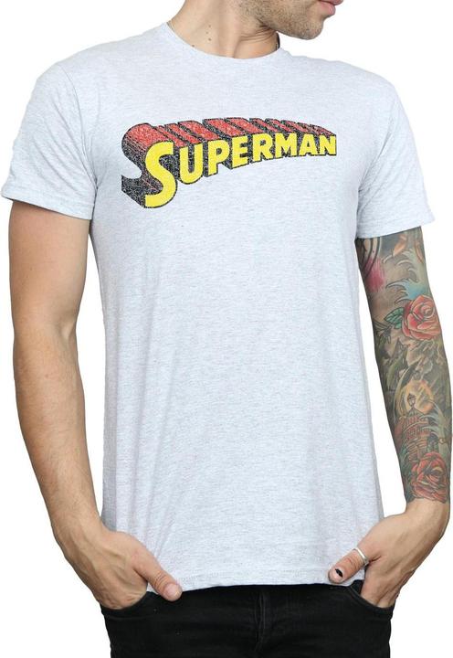 Produktbild Superman Telescopic Crackle Logo TShirt (S)