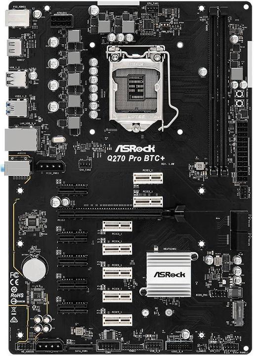 Actual product image AsRock MB Q270 Pro (LGA 1151, Intel Q270, ATX)