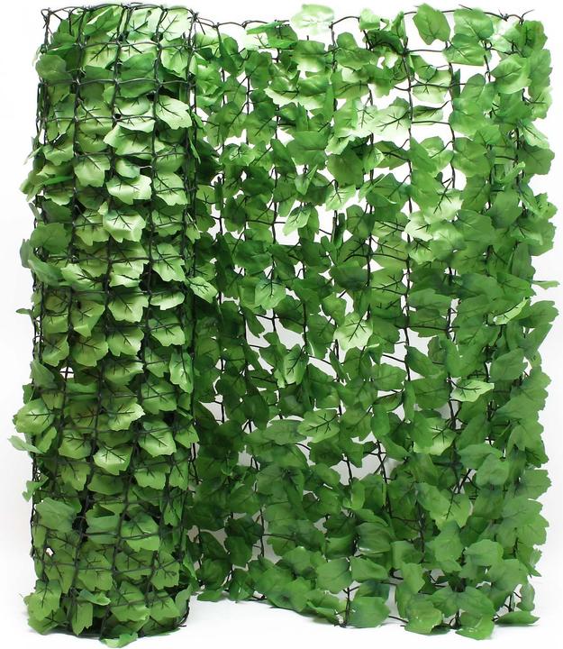 Produktbild Wiltec Sichtschutznetz Blätteroptik 300cm x 100cm Mauerabdeckung Sichtschutz Plane Netz (300 cm)