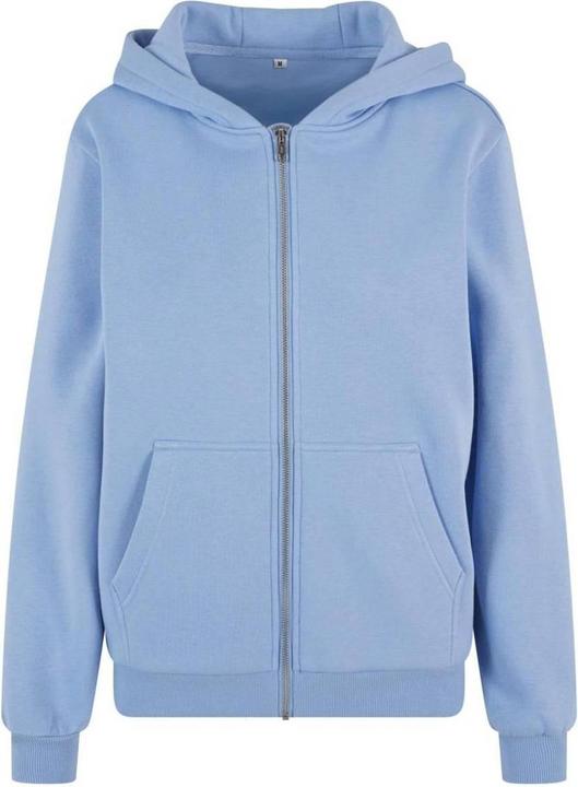 Build Your Brand Hoodie mit durchgehendem Reissverschluss