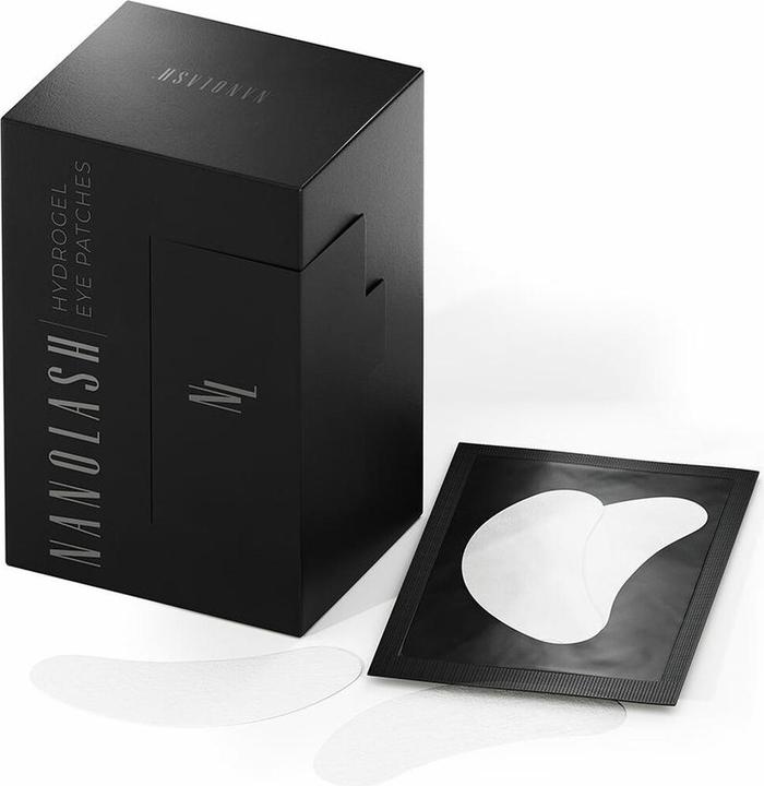 NoName Hydrogel-Augenpads 50 Paar - Augenpads für Wimpernverlängerungen, Wimpernlifting, Gel-Augenpads (Wimpern Applikator)