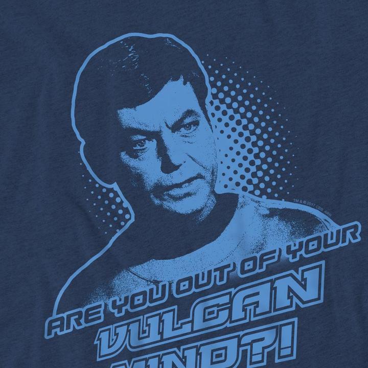 Actual product image Unisex Adult Vulcan Mind T-Shirt (L)