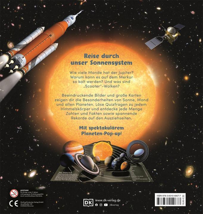 Immagine prodotto Kinder-Weltraumatlas (Tedesco, Birgit Reit, DK Verlag - Bambini, 2024)
