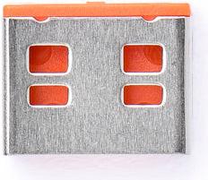 Actual product image Smart Keeper SmartKeeper Basic "USB-A Port" Blocker 6 pcs.+Key orange
