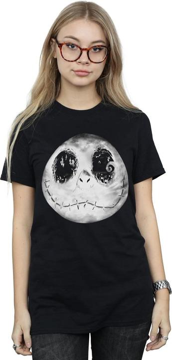Immagine prodotto Disney Nightmare Before Christmas Jack Moon Face Maglietta Ampia Donna (3XL)