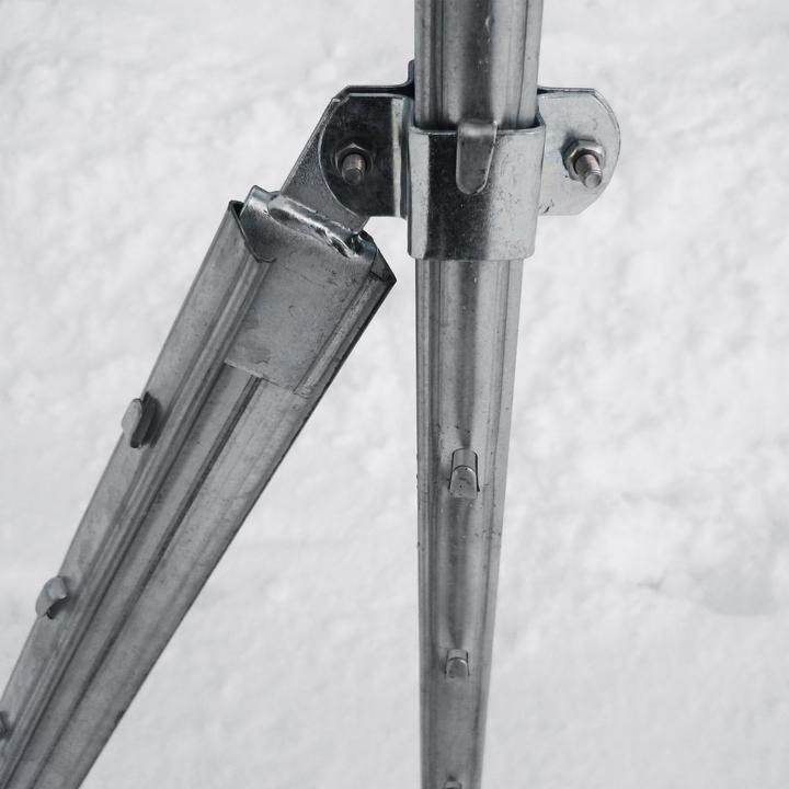 Immagine prodotto Aquagart 4 Längs-Strebensets Z-Profil Pfahl Wildzaun Forstzaun
