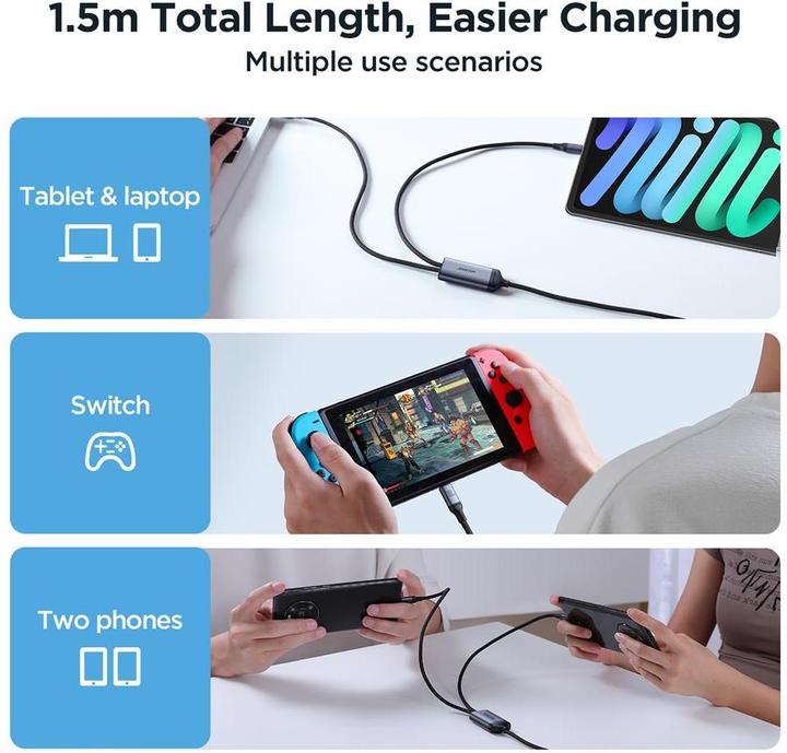 Produktbild Joyroom Usb Typ C – Lightning, USB Typ C (1.50 m, USB 2.0)