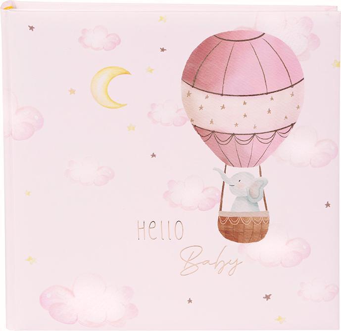 Goldbuch Fotobuch Baby Balloon Journey rosa