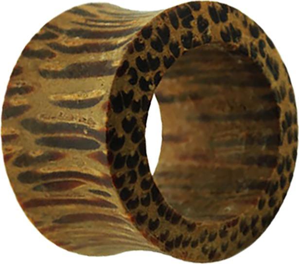 Produktbild Star Piercing Flared Tunnel aus Kokosnussholz (Organisch, ohne Messing)