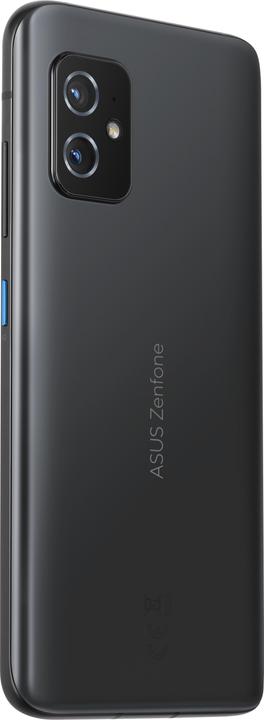 Produktbild ASUS Zenfone 8 (16GB) (256 GB, Obsidian Black, 5.92", Dual SIM, 64 Mpx, 5G)