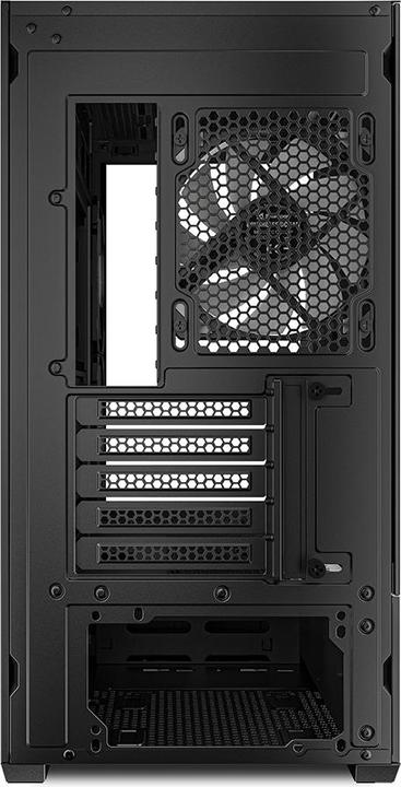 Actual product image Sharkoon MK6 RGB Black mATX (black) (Mini-ITX, mATX)