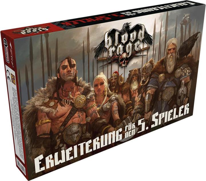 Immagine prodotto Cmon CMND1000 - Blood Rage - Espansione per 5° giocatore, per 2-4 giocatori, dai 14 anni in su (Tedesco)