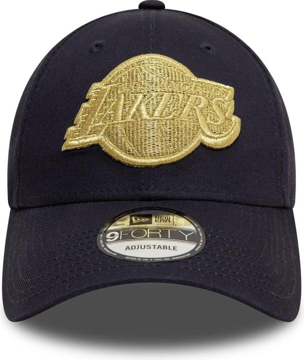 Produktbild New Era 9Forty Strapback Cap - METALLIC Los Angeles Lakers
