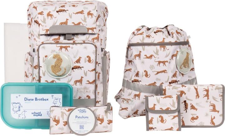 Immagine prodotto School-Mood Set di zaini per la scuola Rebel Air+ da 8 pezzi (20 l)