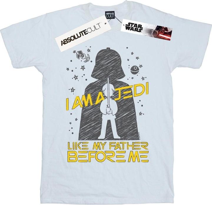 Star Wars Jedi Like My Father TShirt Jungen