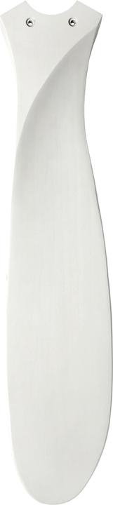 Actual product image CasaFan ECO GENUINO ceiling fan, rotor blade Ø 1520 mm, matt white / chrome. (20 dB)