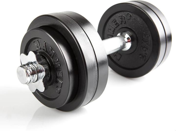 Immagine prodotto Hammer Fitness Set di manubri (4 x 2,5 kg, 2 x 1,25 kg)