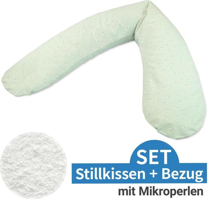 Produktbild Theraline Stillkissen Stillkissen Das Komfort mit Mikroperlen-Füllung inkl. (34 cm)
