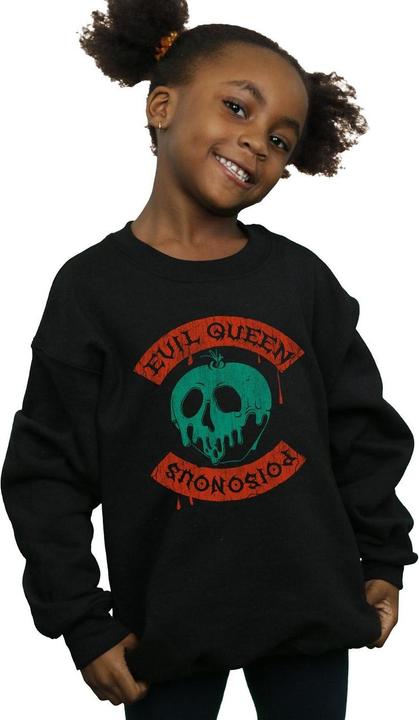 Actual product image Disney Girls Poisonous Skull Apple Sweatshirt (152, 158)