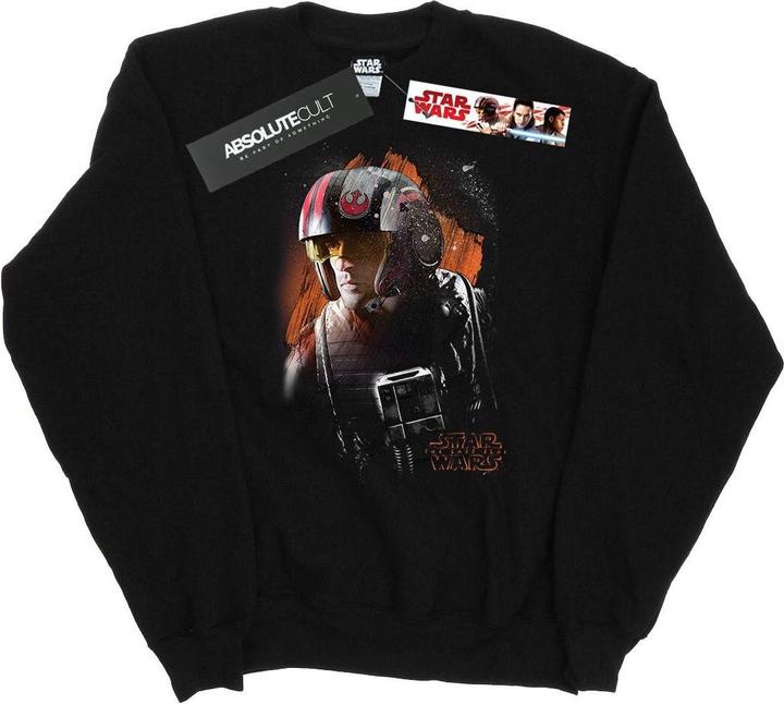 Star Wars The Last Jedi Poe Dameron Brushed Sweatshirt (L)