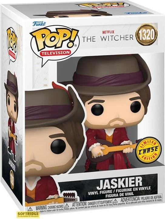 Produktbild Funko The Witcher POP! TV Vinyl figurines Jaskier 9 cm