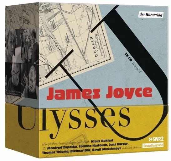 Actual product image Ulysses (James Joyce, Manfred Zapatka, Corinna Harfouch, Klaus Buhlert, Hans Woolly Racket, German)