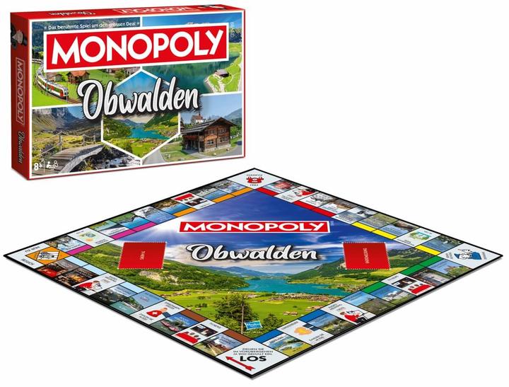 Actual product image Unique Monopoly Obwalden (German)