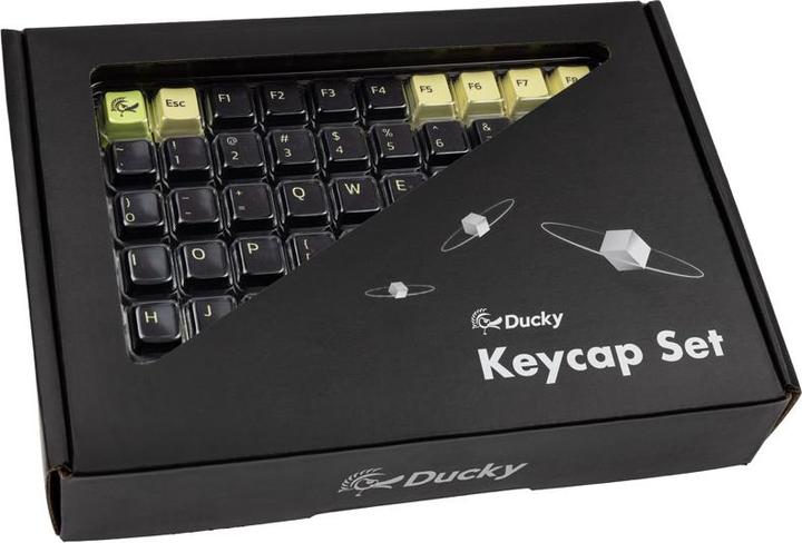Actual product image Ducky Mico PBT Dye Sublimation Set - 133 Keycaps