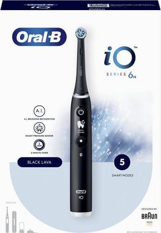 Actual product image Oral-B iO 6 Adult Vibrating Toothbrush (Oscillating toothbrush)