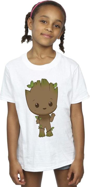 Produktbild I Am Groot Chibi Wave Pose TShirt Mädchen (152, 158)
