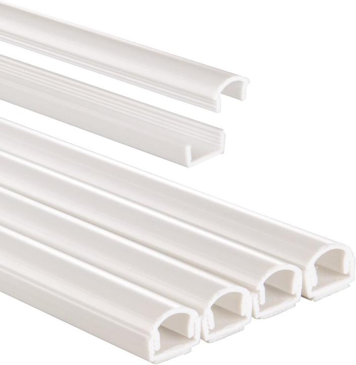 Image du produit Hama Gaine de câble en PVC, demi-ronde (Conduit, 100 cm)