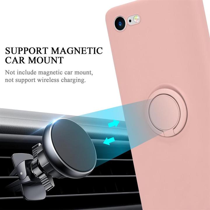 Actual product image Cadorabo TPU Liquid Ring Silicone Case Cover (Apple iPhone 7, Apple iPhone SE (2nd Gen))