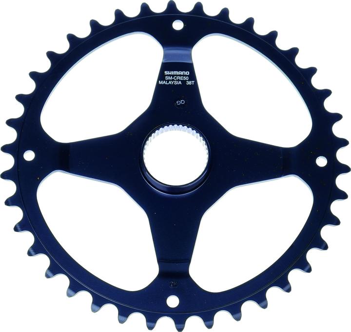 Produktbild Shimano Kettenblatt STEPS SM-CRE50 44 Zä 46.5 mm Kettenlinie mit Hosenschutz (44)