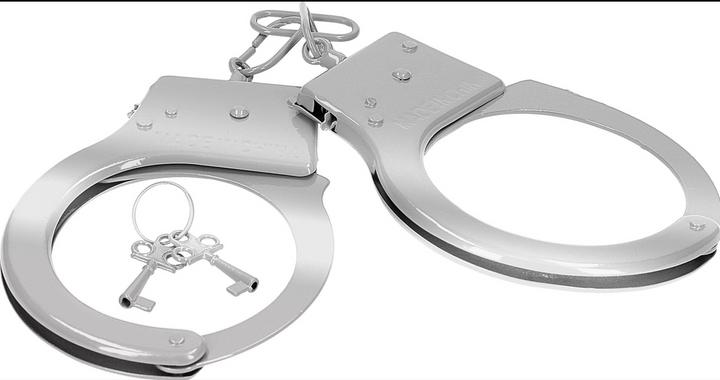Actual product image Doc Johnson Metal Handcuffs