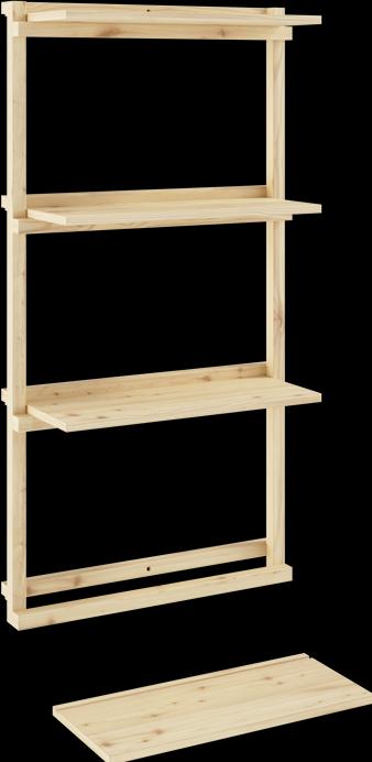 Actual product image Karup Design Groove Shelving