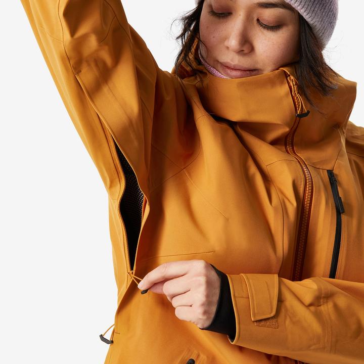 Image du produit Wedze Veste de ski chaude et respirante femme, FR 500 camel (M)