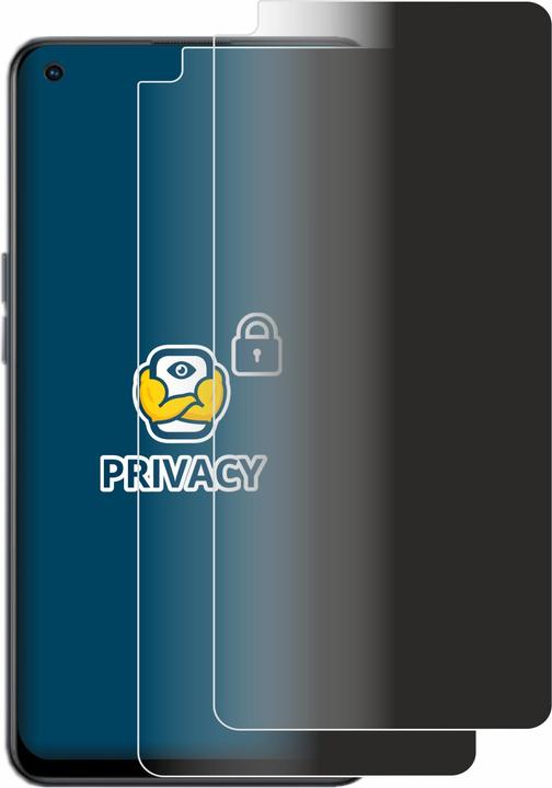 Produktbild BROTECT Sichtschutzfolie Anti-Spy Privacy Folie Blaulicht-Schutz (2 Stück, Oppo Reno 8 Lite 5G)